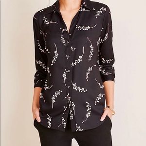 Ann Taylor Floral Essential Blouse